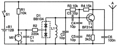 Схема FM-передатчика