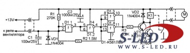 Модернизация схемы управления вентилятором ВАЗ-2110-12