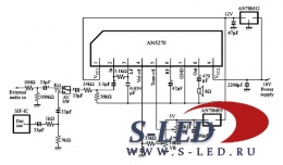 Микросхема ИМС УМЗЧ AN5270