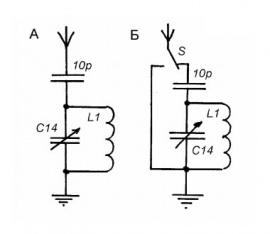 Приемник прямого усиления с транзисторным детектором