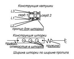 Схема бесконтактного датчика