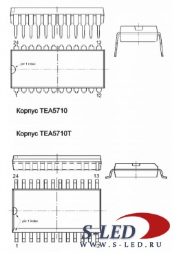 Микросхема радиотракта TEA5710, TEA5710T