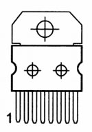 Микросхема УМЗЧ TDA7261