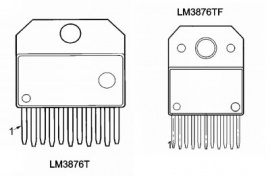 Микросхема УМЗЧ LM3876T, LM3876TF