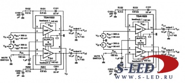 Микросхема TDA1522, TDA1523