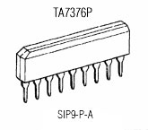 Микросхема TA7376P