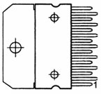 Микросхема УМЗЧ TDA7497