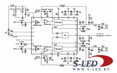 Микросхема УМЗЧ TDA7490