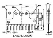 Микросхемы УМЗЧ LA4276, LA4277, LA4278