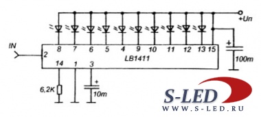 Микросхема LB1411