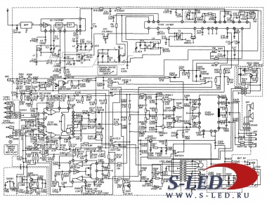 Схема стереомагнитолы Sharp WQ-294HT